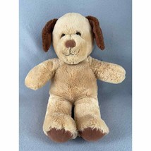 Build A Bear Dog Plush Sitting Stuffed Animal Puppy Floppy Ears Tan Brown - £7.86 GBP