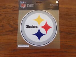 8"X8 " Pittsburg Steelers NFL Licensed Sports Logo Color Window Decal NW... - $9.65