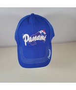 Panama Mens Hat Blue Strapback Cardboard Inside New - $15.99