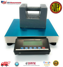 US-LS150 Portable Shipping Scale with USB NTEP Legal For Trade 150 lb x ... - $299.00
