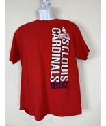 MLB Genuine Merchandise Men Size L Red St Louis Cardinals T Shirt Short ... - £7.78 GBP