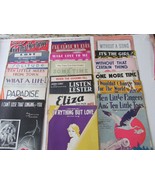 21 Pcs Vintage Piano Sheet Music Romance Berlin  1920-1950&#39;s Artwork - $20.29 CAD