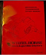 Toro Wheel Horse Mechanical Transmission Repair Manual Compilation Edition - £10.23 GBP