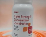 GNC Triple Strength Glucosamine Chondroitin 750mg/600mg 120 Caps Exp 04/... - £22.58 GBP