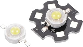 Meccanixity 280-350Ma 1W Led Chip Bulb Cob Light Beads Pure White 10Pcs ... - $44.99