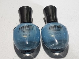 Confetti Long Wearing Nail Polish .37oz - 016 Teal to Handle (2-Pack) - £5.58 GBP
