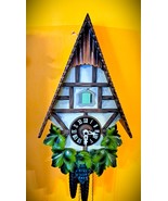 Vintage Classic SCHMECKENBECHER A- Frame 1 Day Cuckoo Clock #1 - $246.51