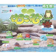 Hugcot Kerocot Cable Holder Figure Collection Axolotl Frog Newt Toad - £11.76 GBP+
