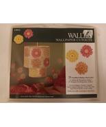 Wallies 12021 25 Gerber Daisiy Wallpaper Cutouts Pre-Pasted Decor Accent... - £11.94 GBP