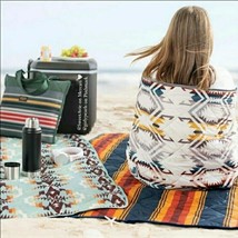 PENDLETON Outdoor Indor Packable Reversible Blanket (60&quot;x72&quot;) Aztec Boho... - $64.35