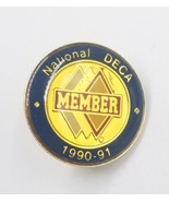 VTG National DECA Member 1990-91 Pin Distributive Education Clubs of Ame... - $14.99