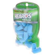 HEAROS Xtreme Protection Ear Plugs, NRR 33, 14 Pair, PU Foam, ANSI Certified, Bl - £14.32 GBP