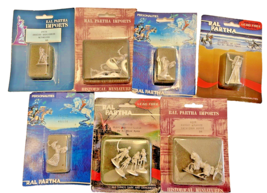 Figures Ral Partha Lot of 7 Miniature New in Packages Fantasy War Games Vintage - £93.20 GBP