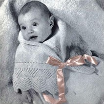 Vintage Baby Spanish Lace Knitting Pattern Patons #SC13 Seven Designs PDF - £1.61 GBP