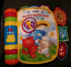 Vtech Rhyme and Discover Book Electronic Toy Educational Tested - $5.95