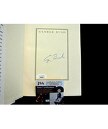 GEORGE H.W. BUSH 41ST U.S. PRESIDENT AUTO ALL THE BEST SIGNED BOOK JSA A... - £195.72 GBP