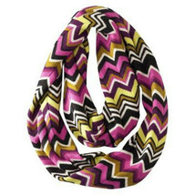 MISSONI for Target INFINITY SCARF Wool Passione Purple Chevron Zig Zag B... - £15.66 GBP