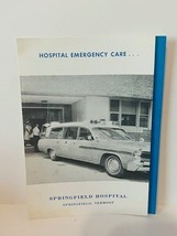 WW2 Recruiting Journal Pamphlet Home Front WWII Springfield Hospital Vermont BC6 - £23.62 GBP