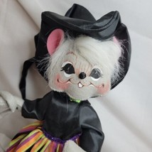 Annalee Halloween Doll 2011 Witch Mouse 12&quot; Cottagecore Witchycore Decor  - £15.96 GBP