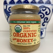 YS Organic Bee Farms Organic Raw Honey 16 oz - £19.77 GBP