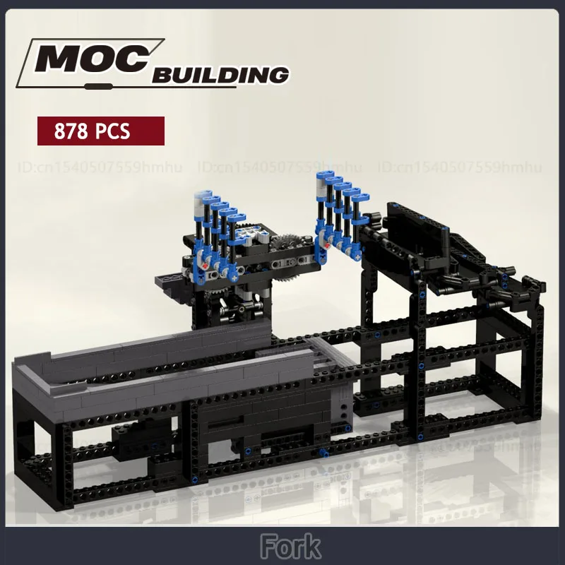 GBC Fork Moc Building Block Sports Ball Motor Technology Bricks Toys D - £115.67 GBP