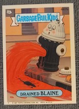 Garbage Pail Kids Series 11 Drained Blaine  #447b (One Star) Topps 1987 - £2.24 GBP