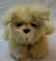 Hasbro FurReal Friends TAN FUZZY BARKING PUPPY DOG 9&quot; Plush ANIMAL Toy - $19.80