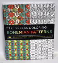 Stress Less Coloring Bohemian Patterns Coloring Book - £7.82 GBP
