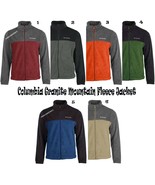 COLUMBIA NEW MEN&#39;S GRANITE MOUNTAIN FLEECE FULL ZIP JACKET WARM &amp; COZY NWT  - $629.46 MXN