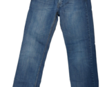 Levi&#39;s men blue jeans Relaxed Fit 36x32 actual 35x30.25 - £19.48 GBP