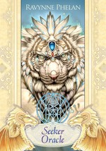 Seeker Oracle Cards Guidebook Mirror of Time Place Creature Ravynne Phelan - £22.10 GBP