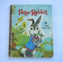 PETER RABBIT ~ Beatrix Potter ~ A Little Golden Book ~ Adriana Mazza Saviozzi - $6.85