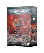 Warhammer 40000 Chaos Space Marines Chaos Lord with Jump Pack - $785.30 MXN