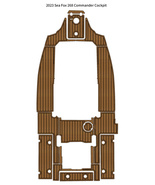 2023 Sea Fox 268 Commander Cockpit Pad Boat EVA Foam Teak Floor Mat Self... - £718.62 GBP