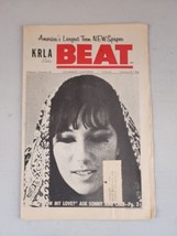KRLA BEAT NEWSPAPER VOL 1 No 46 January 29, 1966-Ask Sonny And Cher - £19.70 GBP
