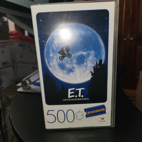 NEW Cardinal E.T. 500 Piece Blockbuster Puzzle - 18" x 24", comes in vhs box - $11.68