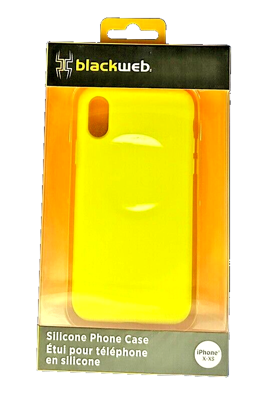 Blackweb Soft Phone Case for iPhone X-XS Yellow - $6.92
