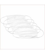 Hanes Reusable Cotton Face Mask White/Cream (Pack of 50) - £13.84 GBP