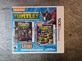 Teenage Mutant Ninja Turtles Master Splinter&#39;s Training Pack 3DS Complete TESTED - £23.70 GBP