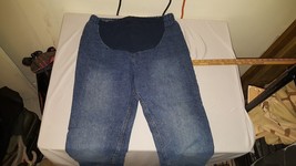 Motherhood Maternity Dark Blue J EAN Wash Straight Fit Comfortable Pants Medium - £11.29 GBP