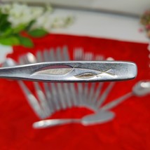 Rogers Cutlery WHISPERING LEAVES 15 Spoon Fork Serving Knife stainless A... - $24.98