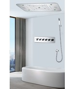 Cascada Luxury 15x23 Rectangle Music LED shower system with built-in B... - £2,003.32 GBP