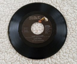 Diana Ross Think I&#39;m In Love 7&quot; Vinyl 45RPM - £4.00 GBP
