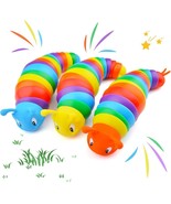 Fidget Slug Toy Sensory Slug Fidget Toys for Kids Adults 3 PCS Autism Se... - $37.39