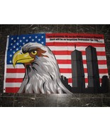 3X5 AMERICAN U.S. NO FORGETTING 9/11 PATRIOTS DAY FLAG - £15.93 GBP