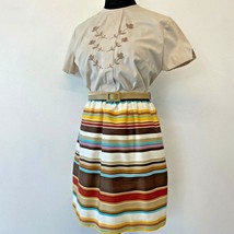 Vintage Bobbie Brooks Skirt Striped size XS Ship n Shore Top M Embroider... - $16.95