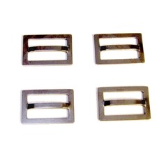 Webbing Slide, Stainless Steel, 1&quot;, 4 Piece Set,  Great for Bimini Adjus... - $196.67 MXN