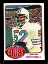 1976 Topps #424 Robert Brazile Nmmt (Rc) Oilers Hof *XR30781 - £31.60 GBP