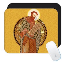 Saint Basil the Great : Gift Mousepad Catholic Saints Religious Saint Holy God - £10.47 GBP