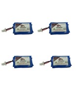 AvimaBasic Premium Replacement Rechargeable Battery for Plantronic - 4 Pack - $32.68